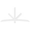 Ekena Millwork Alberta Architectural Grade PVC Gable Bracket, 84"W x 42"H x 4"D x 4"F, 12/12 Pitch GBP084X42X0404ALB00 - alternate 5